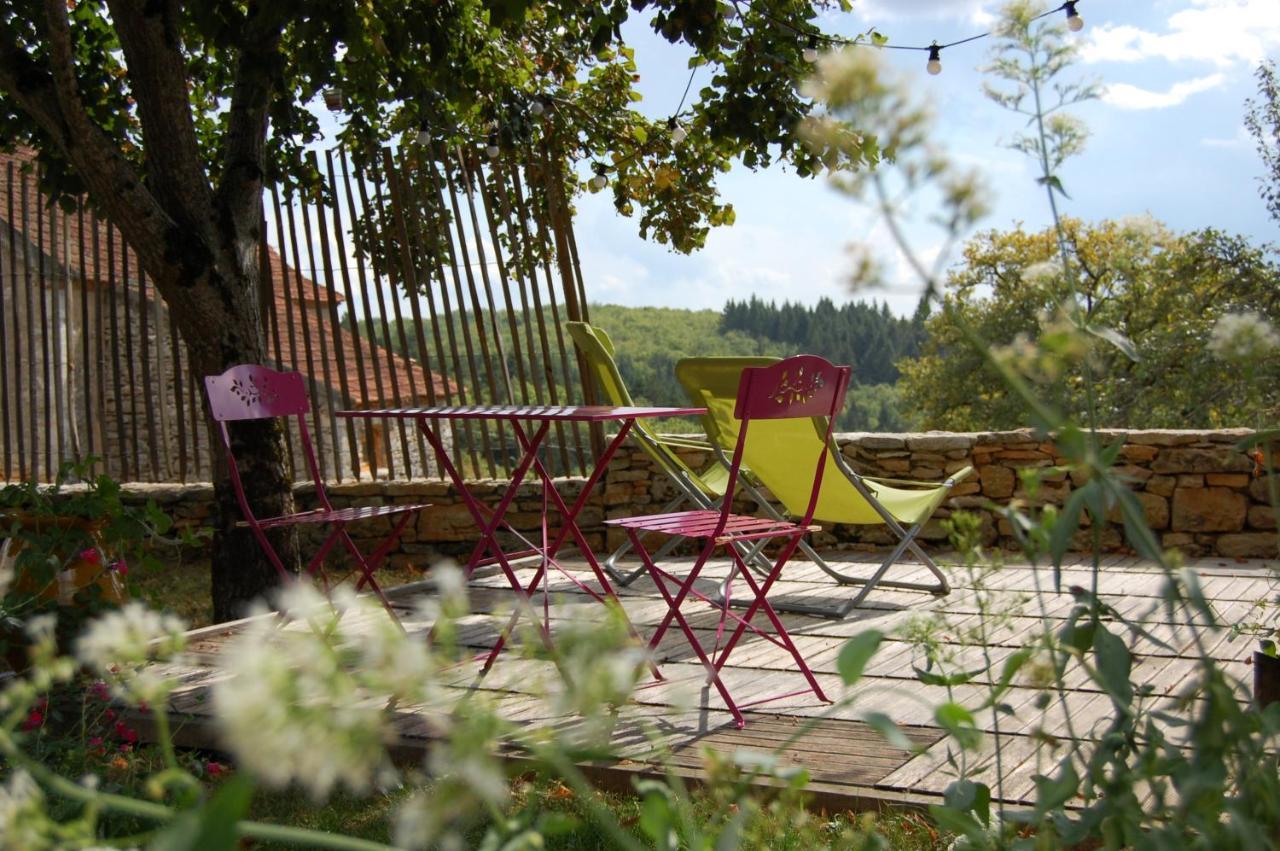 Chambre D'Hote Et Gite De Cantagrel Saint-Cirq-Lapopie Exteriör bild